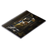 Johannes Vermeer - De liefdesbrief Notitieboek (Linkerzijde)