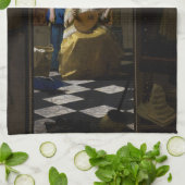 Johannes Vermeer - De liefdesbrief Theedoek (Gevouwen)