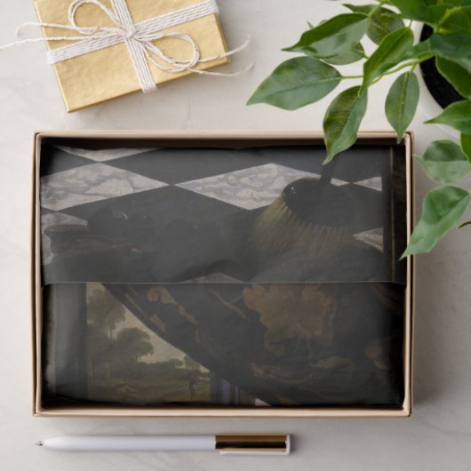 Johannes Vermeer - De liefdesbrief Tissuepapier (Geschenk)