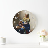 Johannes Vermeer - De Melkmeid Grote Klok (Huis)