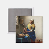 Johannes Vermeer - De Melkmeid Magneet (Voorkant / Achterkant)