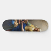 Johannes Vermeer - De Melkmeid Persoonlijk Skateboard (Horizontaal)