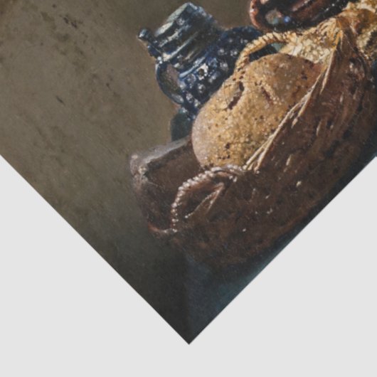 Johannes Vermeer - De Melkmeid Tissuepapier (Detail)