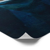 Johannes Vermeer - Een dame die een brief schrijft Poster (Hoek)