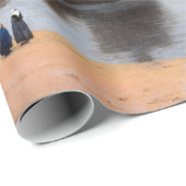 Johannes Vermeer - Gezicht op Delft Cadeaupapier (Rol Hoek)