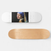 Johannes Vermeer Girl with a Pearl Earring Persoonlijk Skateboard (Horizontaal)