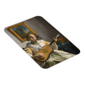 Johannes Vermeer - Guitar Player Magneet (Rechterzijde)