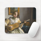 Johannes Vermeer - Guitar Player Muismat (Met muis)