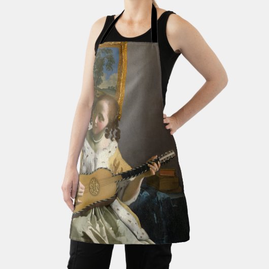 Johannes Vermeer - Guitar Player Schort (Insitu)