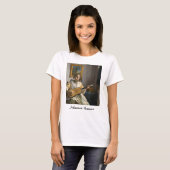 Johannes Vermeer - Guitar Player T-shirt (Voorkant volledig)