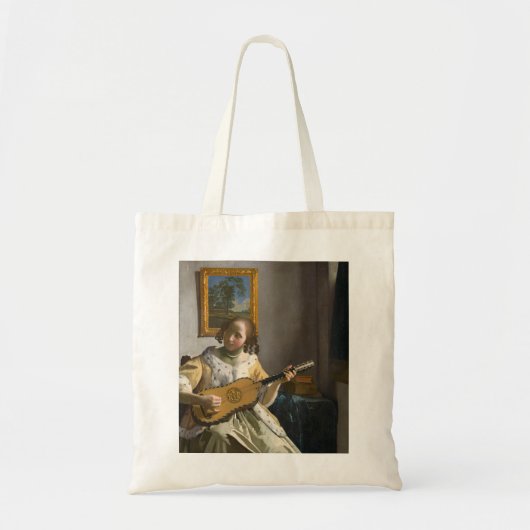 Johannes Vermeer - Guitar Player Tote Bag (Voorkant)