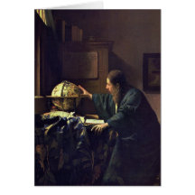 Johannes Vermeer - Het astronomeerschilderen