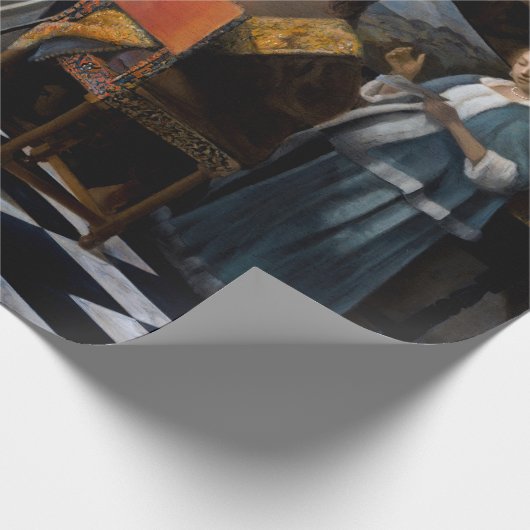 Johannes Vermeer - Het concert Cadeaupapier (Hoek)