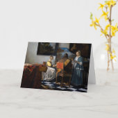 Johannes Vermeer - Het concert Kaart (Gele Bloem)