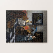 Johannes Vermeer - Het concert Legpuzzel (Horizontaal)