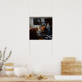 Johannes Vermeer - Het concert Poster (Keuken)