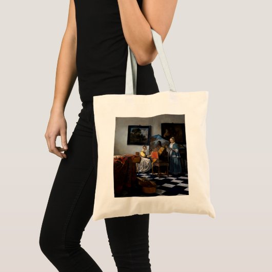 Johannes Vermeer - Het concert Tote Bag (Voorkant (product))