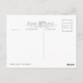 Johannes Vermeer - Het geografische Briefkaart (Achterkant)