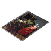 Johannes Vermeer - Het glas wijn Notitieboek (Linkerzijde)
