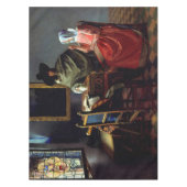 Johannes Vermeer - Het glas wijn Tafelkleed (Voorkant)
