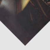 Johannes Vermeer - Het glas wijn Tissuepapier (Detail)