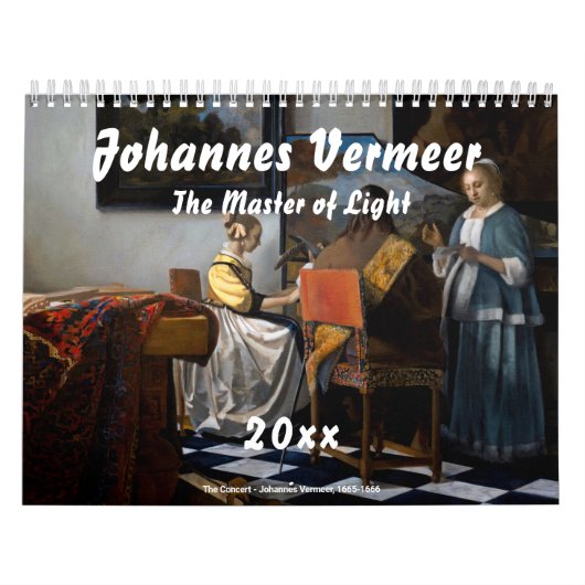 Johannes Vermeer Kalender (Hoes)