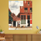 Johannes Vermeer kunst Canvas Afdruk (Insitu (Woonkamer))