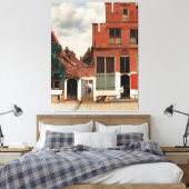 Johannes Vermeer kunst Canvas Afdruk (Insitu (Slaapkamer))