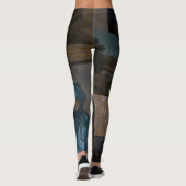 Johannes Vermeer Lady Seated in een Virgina Leggings (Achterkant)