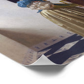 Johannes Vermeer - Lady Standing at a Virginal Poster (Hoek)