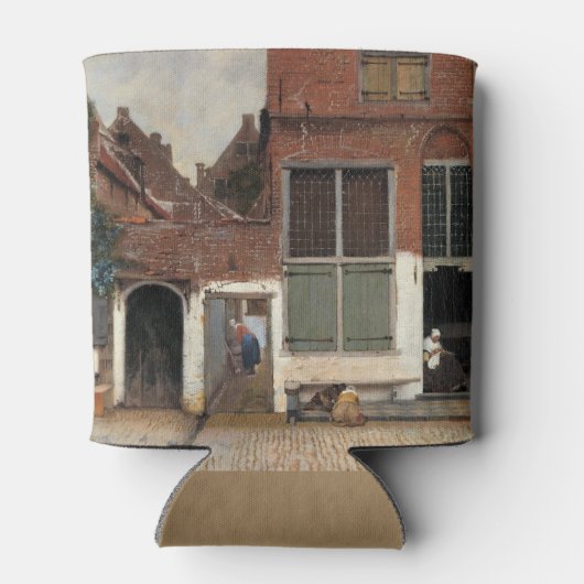 Johannes Vermeer - Little Street Blikjeskoeler (Achterkant)