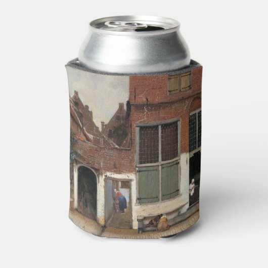 Johannes Vermeer - Little Street Blikjeskoeler (Blikje Achterkant)