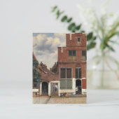 Johannes Vermeer - Little Street Briefkaart (Staand voorkant)