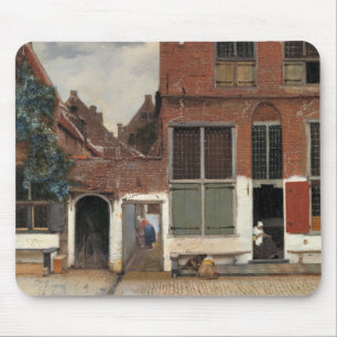 Johannes Vermeer - Little Street Muismat