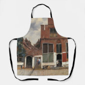 Johannes Vermeer - Little Street Schort (Voorkant)