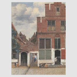 Johannes Vermeer - Little Street Tissuepapier