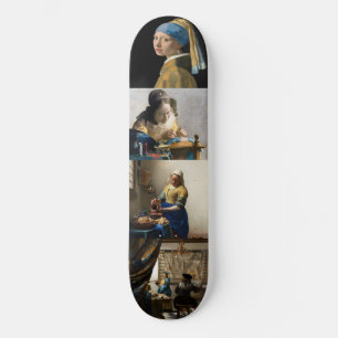 Johannes Vermeer - Masterstuks Grid Persoonlijk Skateboard