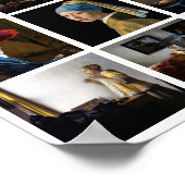 Johannes Vermeer - Masterstuks Grid Poster (Hoek)