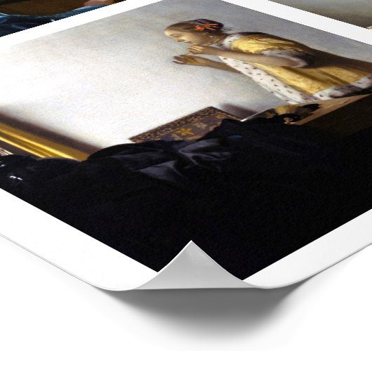 Johannes Vermeer - Masterstuks Grid Poster (Hoek)