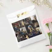 Johannes Vermeer - Masterstuks Patchwork Bedankzakje (Gezegeld)