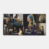 Johannes Vermeer - Masterstuks Patchwork Bureaumat (Voorkant)