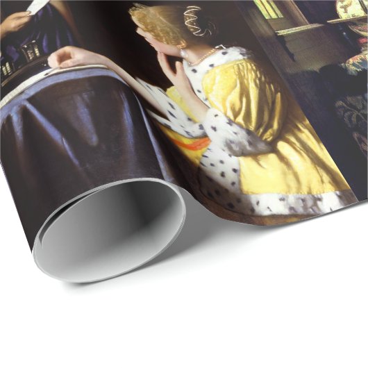 Johannes Vermeer - Masterstuks Patchwork Cadeaupapier (Rol Hoek)