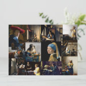 Johannes Vermeer - Masterstuks Patchwork Kaart (Staand voorkant)