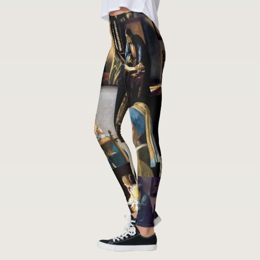 Johannes Vermeer - Masterstuks Patchwork Leggings (Links)