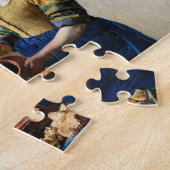Johannes Vermeer - Masterstuks Patchwork Legpuzzel (Zijkant)