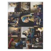 Johannes Vermeer - Masterstuks Patchwork Tafelkleed (Voorkant)