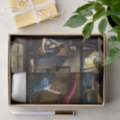 Johannes Vermeer - Masterwerken Raster Tissuepapier (Geschenk)