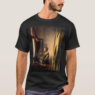 Johannes Vermeer Meisje Een Brief Lezen Op Een Ope T-shirt