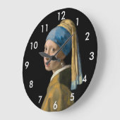 Johannes Vermeer - Meisje met de parel Grote Klok (Hoek)