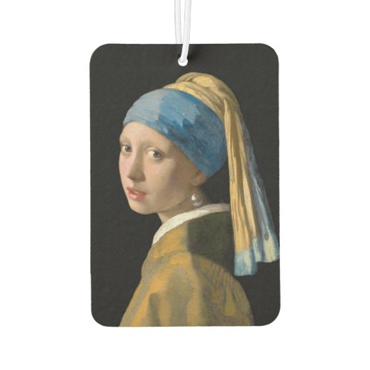 Johannes Vermeer - Meisje met de Parel Luchtverfrisser (Achterkant)